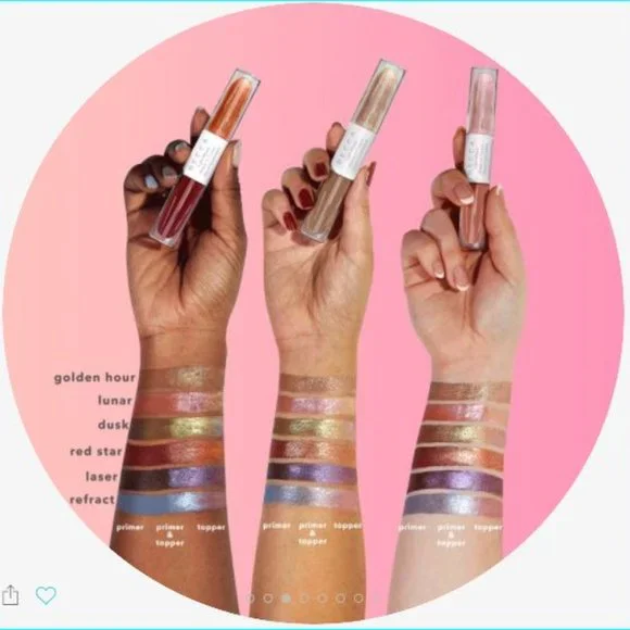 Light Gleam Primer & Topper Liquid Eyeshadow | REFRACT | Becca Cosmetics - Picture 4 of 5